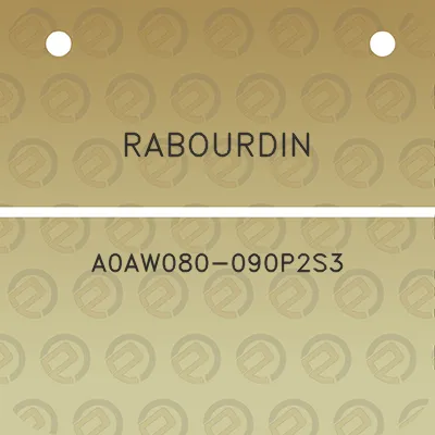 rabourdin-a0aw080-090p2s3