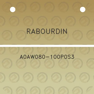 rabourdin-a0aw080-100p0s3