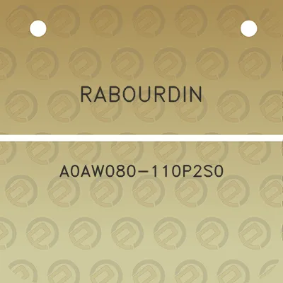 rabourdin-a0aw080-110p2s0