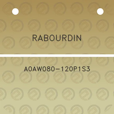 rabourdin-a0aw080-120p1s3