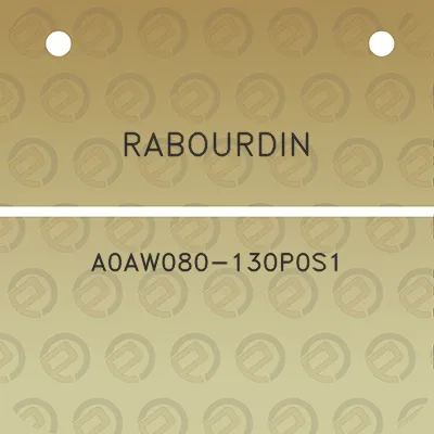 rabourdin-a0aw080-130p0s1