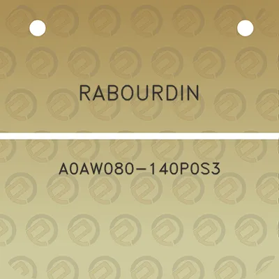 rabourdin-a0aw080-140p0s3