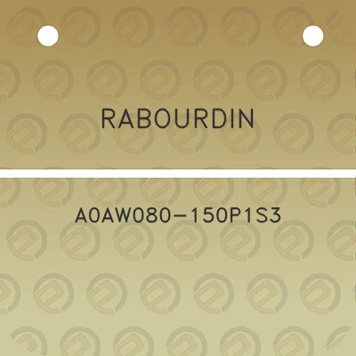 rabourdin-a0aw080-150p1s3