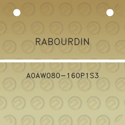 rabourdin-a0aw080-160p1s3