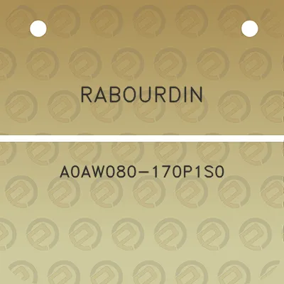 rabourdin-a0aw080-170p1s0