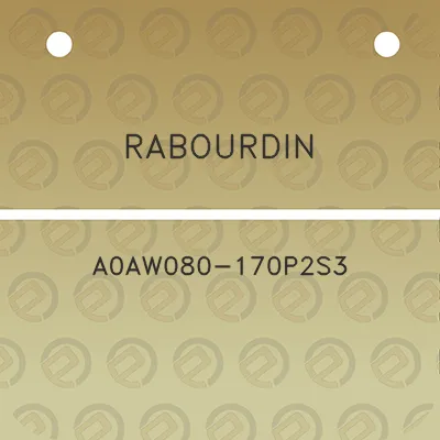 rabourdin-a0aw080-170p2s3