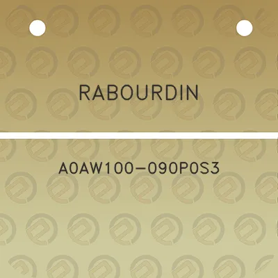 rabourdin-a0aw100-090p0s3