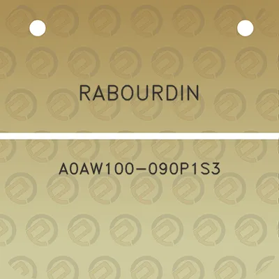 rabourdin-a0aw100-090p1s3