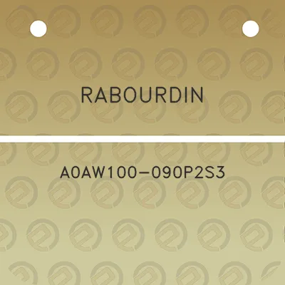 rabourdin-a0aw100-090p2s3