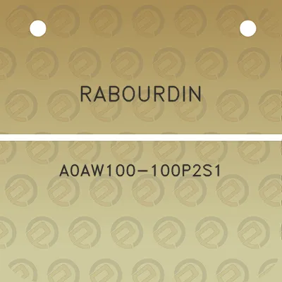 rabourdin-a0aw100-100p2s1