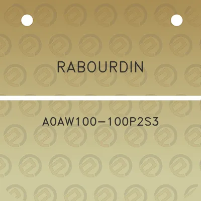 rabourdin-a0aw100-100p2s3