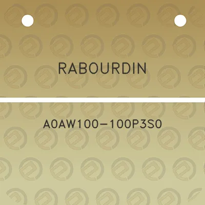 rabourdin-a0aw100-100p3s0