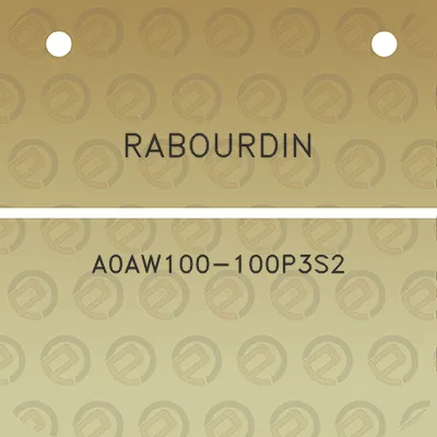 rabourdin-a0aw100-100p3s2