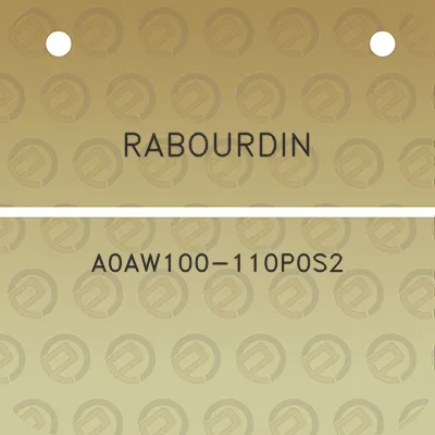 rabourdin-a0aw100-110p0s2