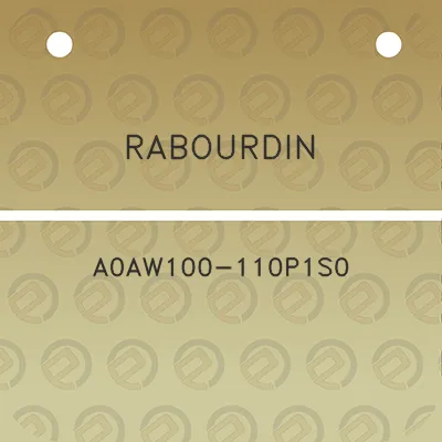 rabourdin-a0aw100-110p1s0