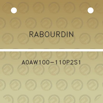 rabourdin-a0aw100-110p2s1