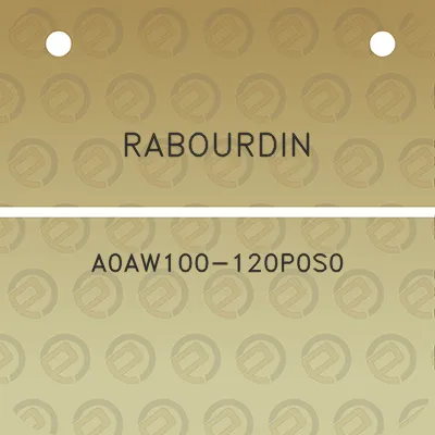 rabourdin-a0aw100-120p0s0