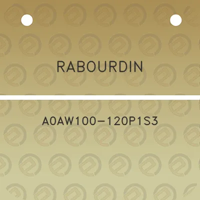 rabourdin-a0aw100-120p1s3