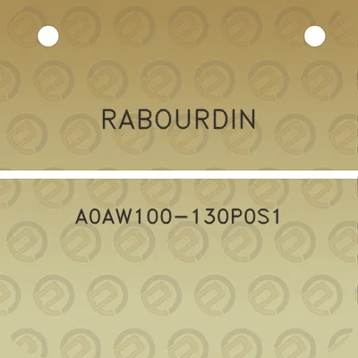 rabourdin-a0aw100-130p0s1