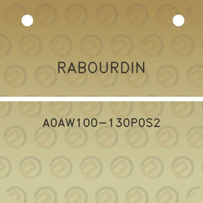 rabourdin-a0aw100-130p0s2