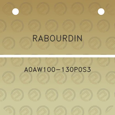 rabourdin-a0aw100-130p0s3