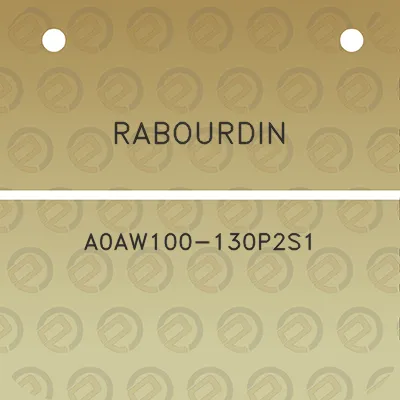 rabourdin-a0aw100-130p2s1