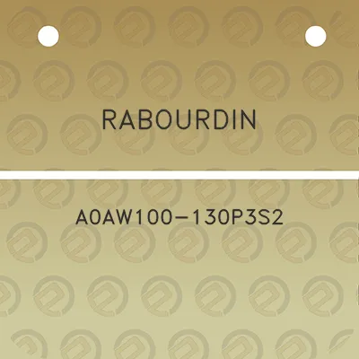 rabourdin-a0aw100-130p3s2