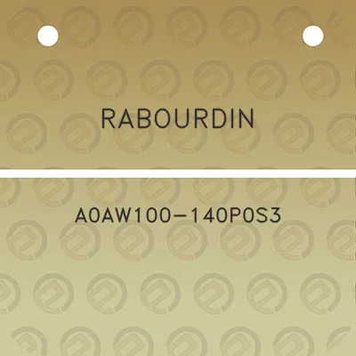 rabourdin-a0aw100-140p0s3