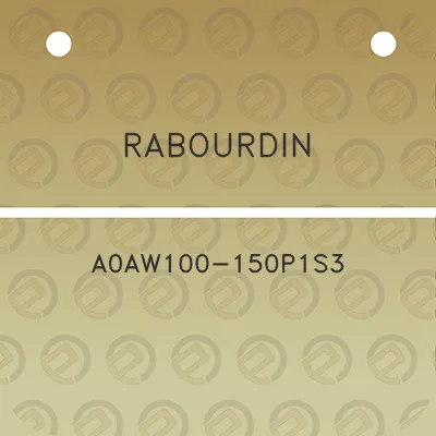 rabourdin-a0aw100-150p1s3