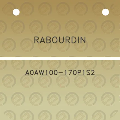 rabourdin-a0aw100-170p1s2