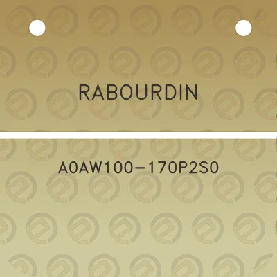 rabourdin-a0aw100-170p2s0