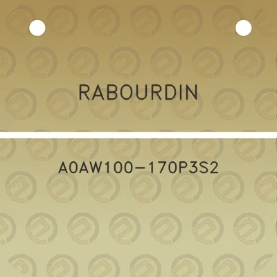 rabourdin-a0aw100-170p3s2