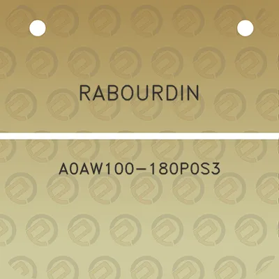 rabourdin-a0aw100-180p0s3