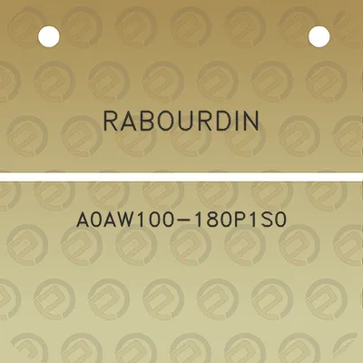 rabourdin-a0aw100-180p1s0