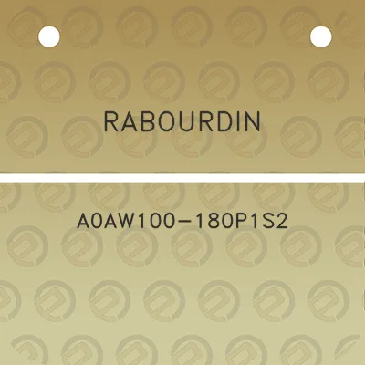 rabourdin-a0aw100-180p1s2