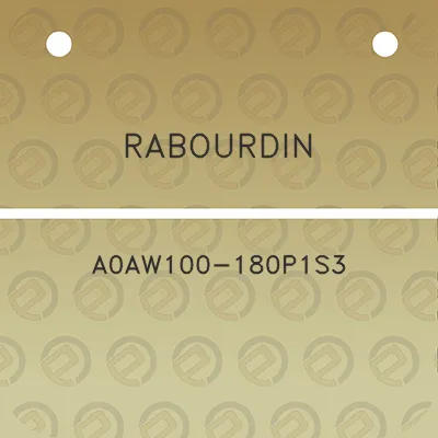 rabourdin-a0aw100-180p1s3