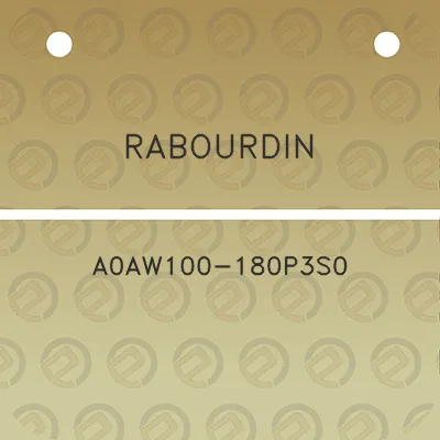 rabourdin-a0aw100-180p3s0