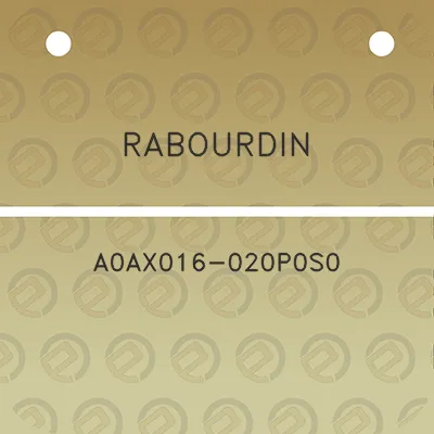 rabourdin-a0ax016-020p0s0