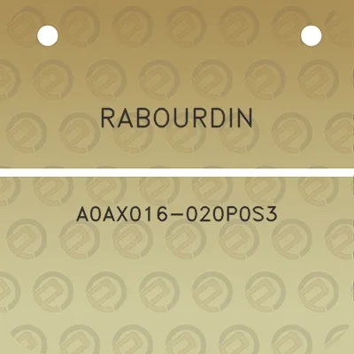 rabourdin-a0ax016-020p0s3