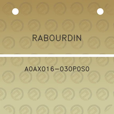 rabourdin-a0ax016-030p0s0