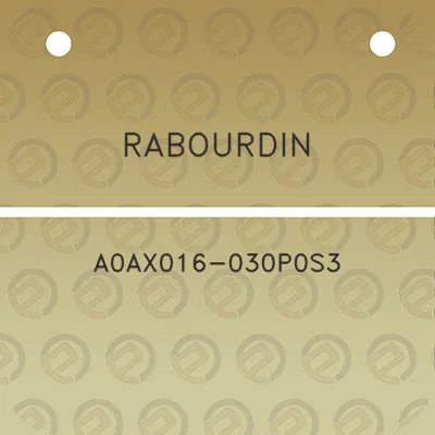 rabourdin-a0ax016-030p0s3