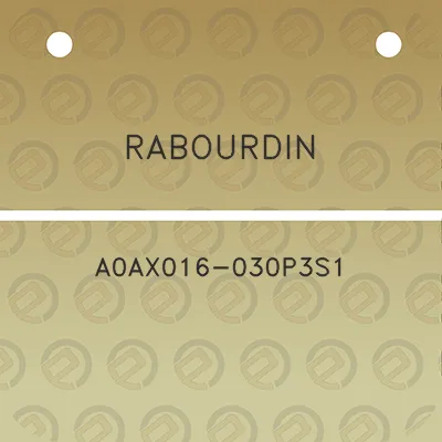 rabourdin-a0ax016-030p3s1