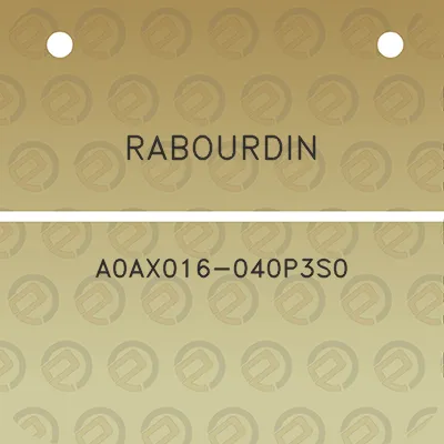 rabourdin-a0ax016-040p3s0