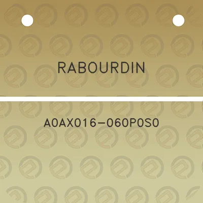 rabourdin-a0ax016-060p0s0