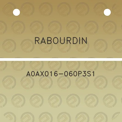 rabourdin-a0ax016-060p3s1