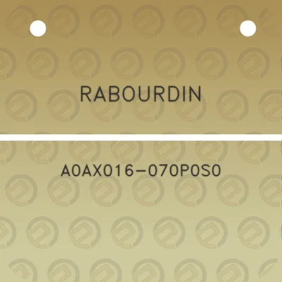 rabourdin-a0ax016-070p0s0