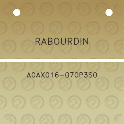 rabourdin-a0ax016-070p3s0