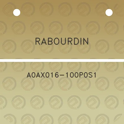 rabourdin-a0ax016-100p0s1