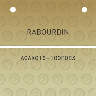 rabourdin-a0ax016-100p0s3