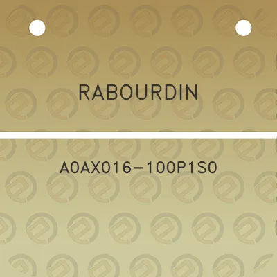 rabourdin-a0ax016-100p1s0